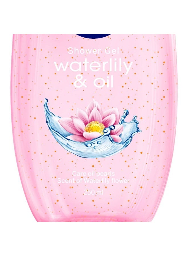 NIVEA Waterlily & oil 250 ml Body Wash(Pack of 3)|Shower Gel with Scent of Waterlily and Care Oil|Pure Glycerin for Instant Soft & Summer Fresh Skin|Microplastic Free|Clean, Healthy & Moisturized Skin - Image 3